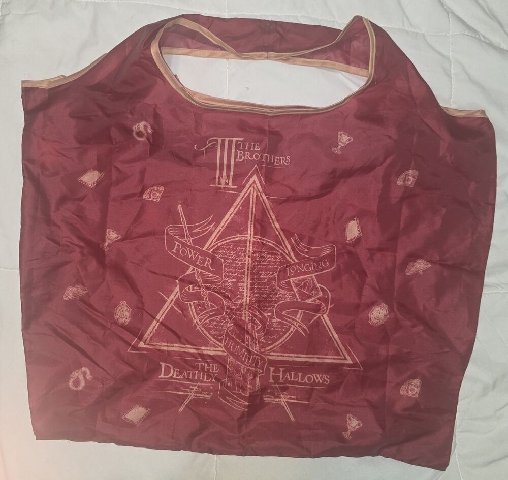 Wizarding world Harry Potter shein x silk large tote bag purse bag!